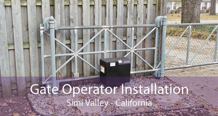 Gate Operator Installation Simi Valley - California